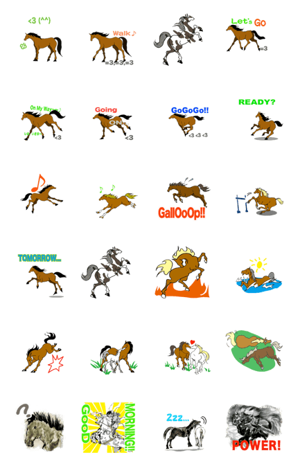 HorseOfWind's Walk to Gallop