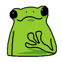 A frog comes back