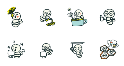 Honey Bee & Working Bee