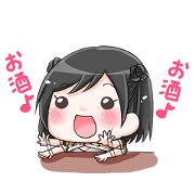 HONOPIs Only SAKE Win Sticker
