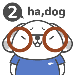 Ha,dog Sticker EP 2