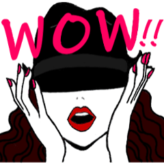 カッコイイおとな女子の日常スタンプ01 Line スタンプ Line Store