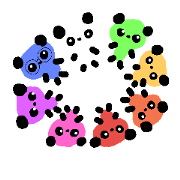 Rainbow PANDA-chan Rainbow PANDA-chan