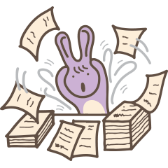 Bunny Working Day