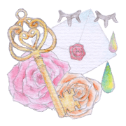 Watercolor word stickers Watercolor word stickers