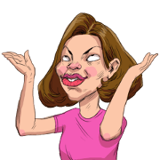 Sticker Funny Face 1