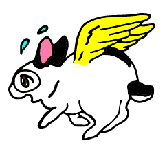 Usa-chan, The first Angel Rabbit