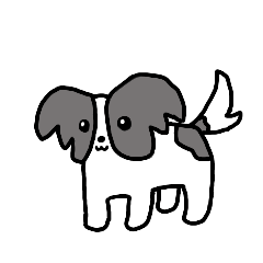 pappydog Sticker