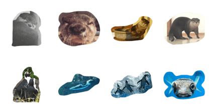 Otor to penguin and Ishikagakifugu Otor to penguin and Ishikagakifugu