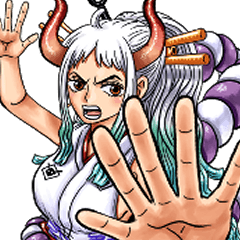 ONE PIECE Sticker I'm Yamato