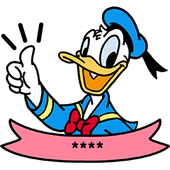 Stiker Custom Donald Duck
