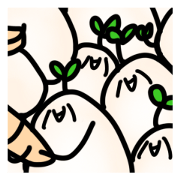 Doding the potato Doding the potato