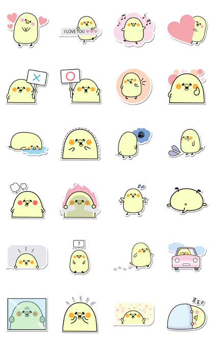 Seal of the chick 2 Seal of the chick 2