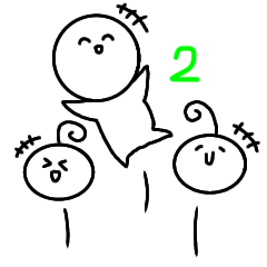 Maru and Mel and Mol's Stamp2