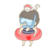 cat&girlstamp cat&girlstamp