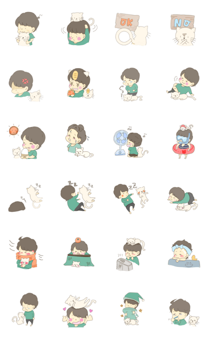 cat&girlstamp cat&girlstamp