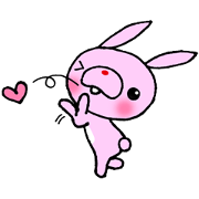 Cute rabbit Sticker! 2 Cute rabbit Sticker! 2