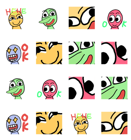 colorful little guys ya 16 colorful little guys ya 16