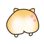 Corgi's butt (With ears Corgi's butt (With ears