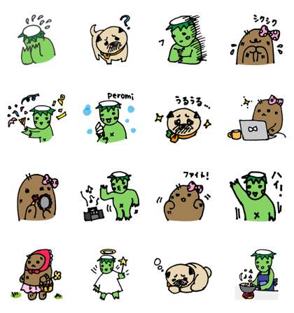 kappa to mogura's stamp2 kappa to mogura's stamp2