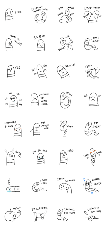 small but great earthworm [english]