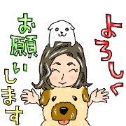 Keiko's Family Sticker