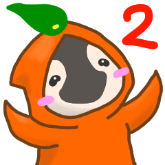 Orange hood Penguin 2