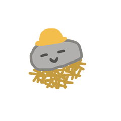 I am a cute stone