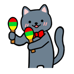 Gray cat 'Nyang Nyang'