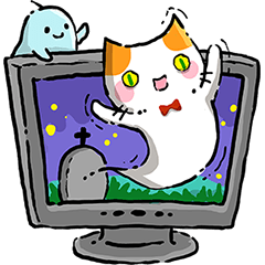 Ghost Little Cat (English)