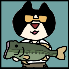 Cats who like black bass fishing:1