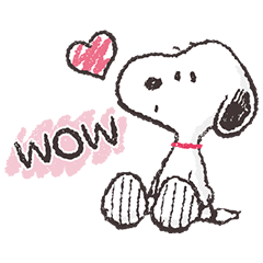 Snoopy สติกเกอร์เพื่อนรัก