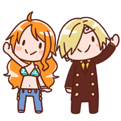One Piece サンジとナミの日常スタンプ3 Line スタンプ Line Store One Piece サンジとナミの日常スタンプ3 Line スタンプ Line Store