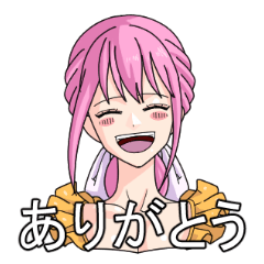 ONE PIECE rebecca – LINE stickers | LINE STORE