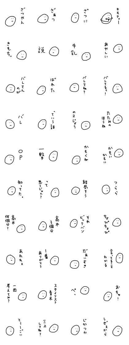 Miscellaneous sticker danbasu