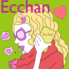 Ecchan only sticker!