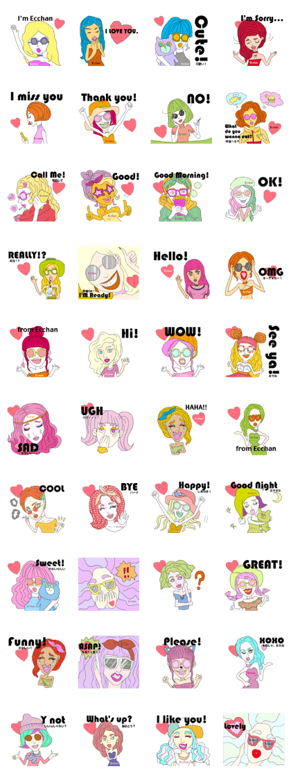 Ecchan only sticker! Ecchan only sticker!