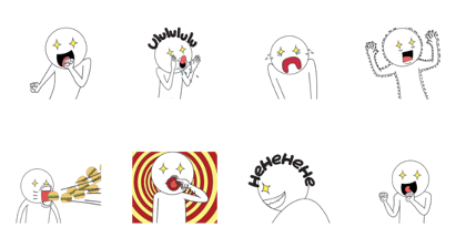 Annon Animation Sticker Sachet Annon Animation Sticker Sachet