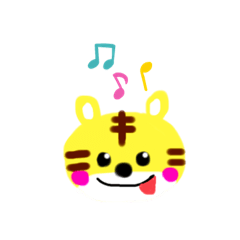 トラ☆あいさつ(完全手描き)