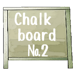 Chalk board 2