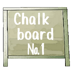 Chalk board 1