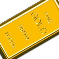 Engraved gold bar