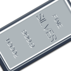 Engraved silver bar