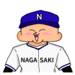 Baseball fan (Kuriboya-kun)