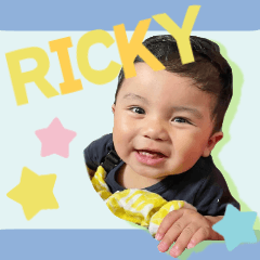 RICKY stickers by pomme ringo