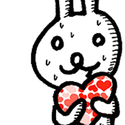 Daily life of sweaty rabbit