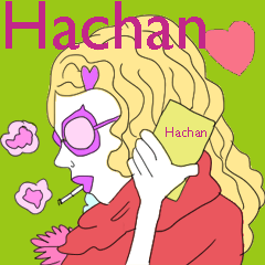 Hachan only sticker!