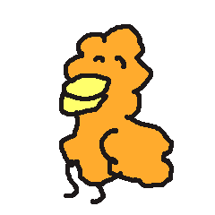 から揚げのボディを身にまとえ Line スタンプ Line Store