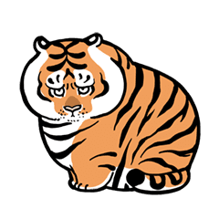 Bu2ma 私は太った虎はないです01 繁体字 Line スタンプ Line Store Bu2ma 私は太った虎はないです01 繁体字 Line スタンプ Line Store