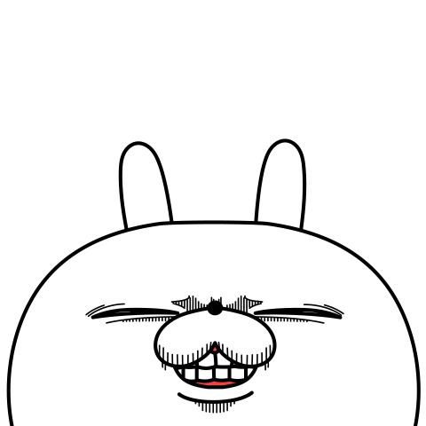 Rabbit expression is too rich(Pop up)